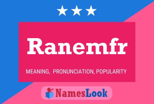 Ranemfr Name Poster