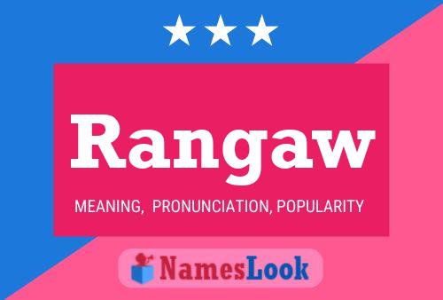 Rangaw Name Poster