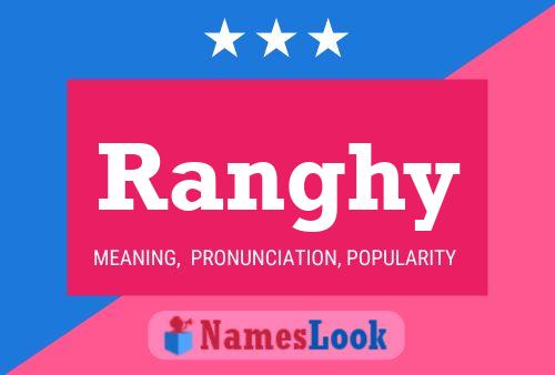 Ranghy Name Poster