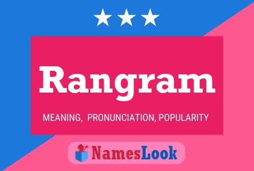 Rangram Name Poster