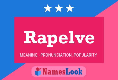 Rapelve Name Poster