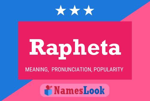 Rapheta Name Poster