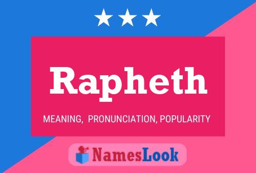 Rapheth Name Poster