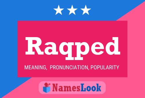 Raqped Name Poster