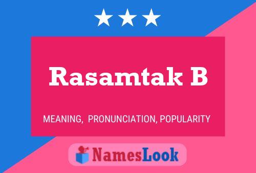 Rasamtak B Name Poster