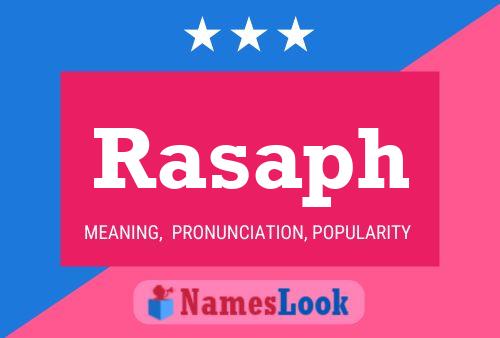 Rasaph Name Poster