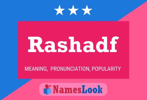 Rashadf Name Poster