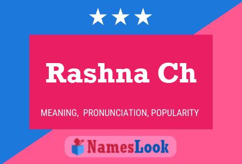 Rashna Ch Name Poster