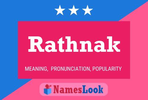 Rathnak Name Poster