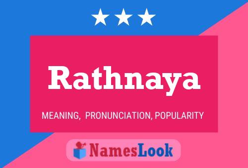 Rathnaya Name Poster