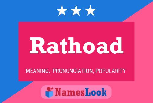 Rathoad Name Poster