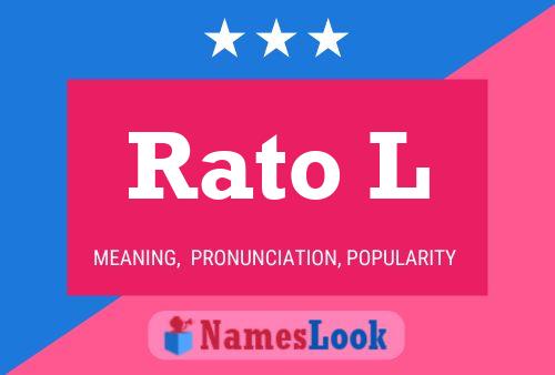 Rato L Name Poster