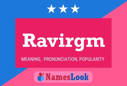 Ravirgm Name Poster