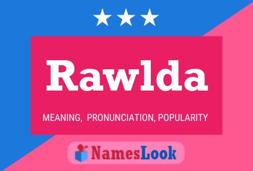 Rawlda Name Poster