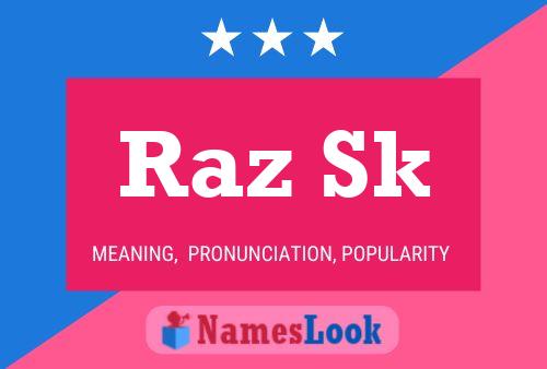 Raz Sk Name Poster