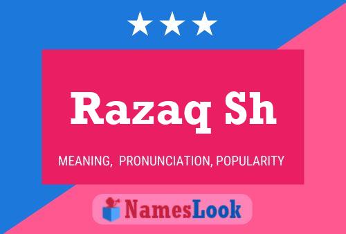 Razaq Sh Name Poster