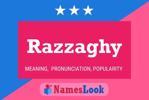 Razzaghy Name Poster