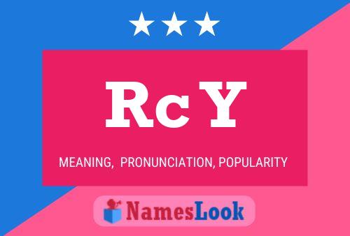 Rc Y Name Poster