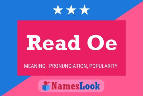 Read Oe Name Poster