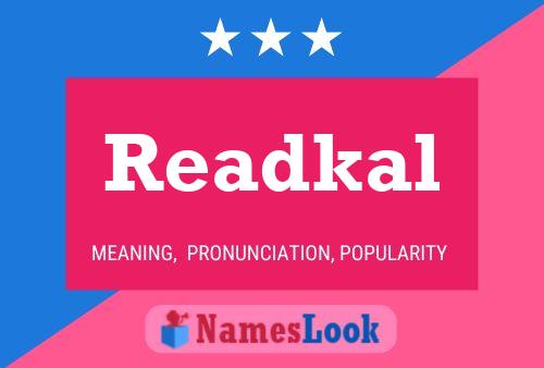 Readkal Name Poster