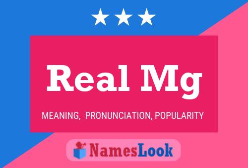 Real Mg Name Poster