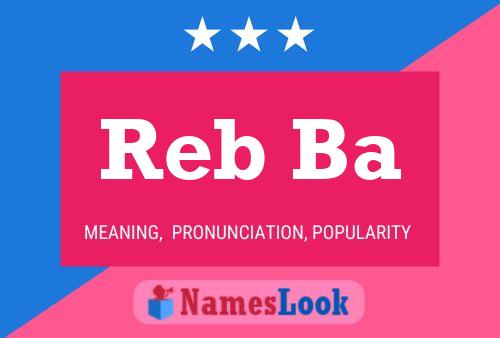 Reb Ba Name Poster