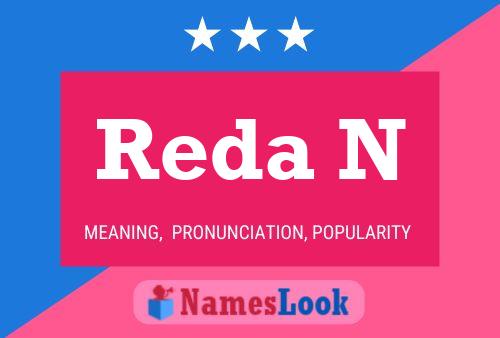 Reda N Name Poster