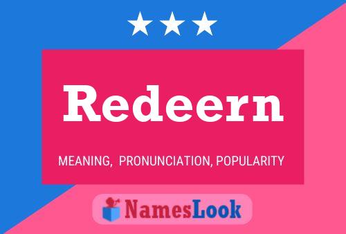 Redeern Name Poster