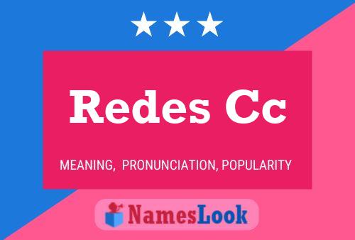 Redes Cc Name Poster