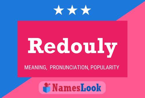 Redouly Name Poster