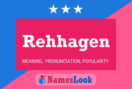 Rehhagen Name Poster