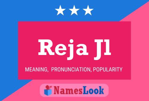 Reja Jl Name Poster