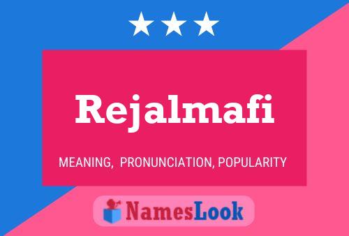 Rejalmafi Name Poster