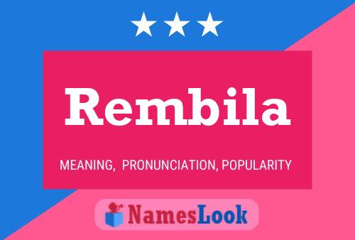 Rembila Name Poster