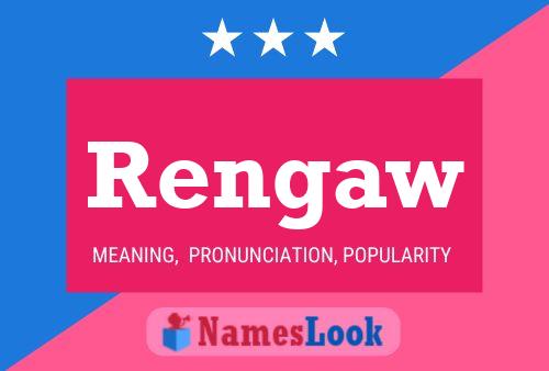 Rengaw Name Poster