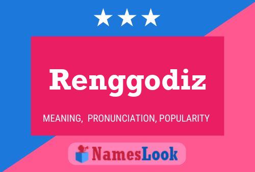 Renggodiz Name Poster