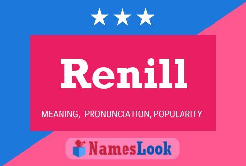 Renill Name Poster