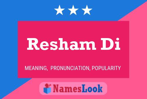 Resham Di Name Poster