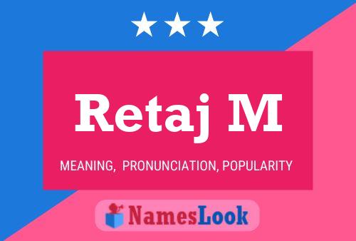 Retaj M Name Poster