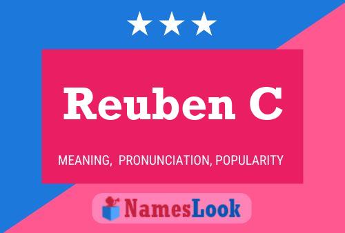 Reuben C Name Poster