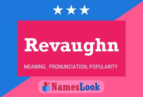 Revaughn Name Poster