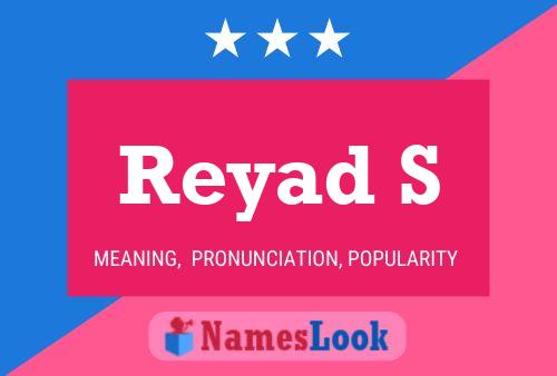 Reyad S Name Poster