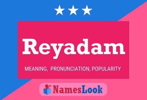 Reyadam Name Poster