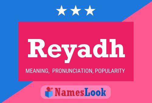 Reyadh Name Poster