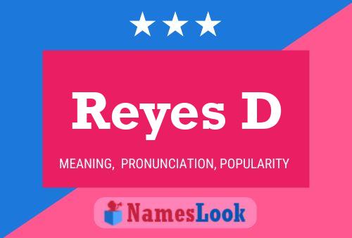 Reyes D Name Poster