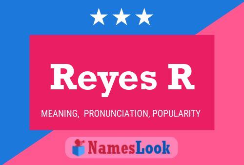 Reyes R Name Poster