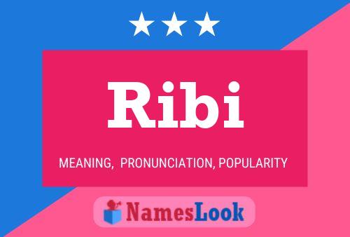 Ribi Name Poster