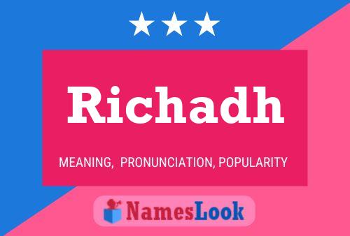 Richadh Name Poster