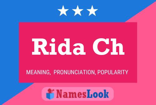 Rida Ch Name Poster