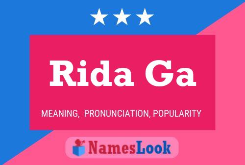 Rida Ga Name Poster